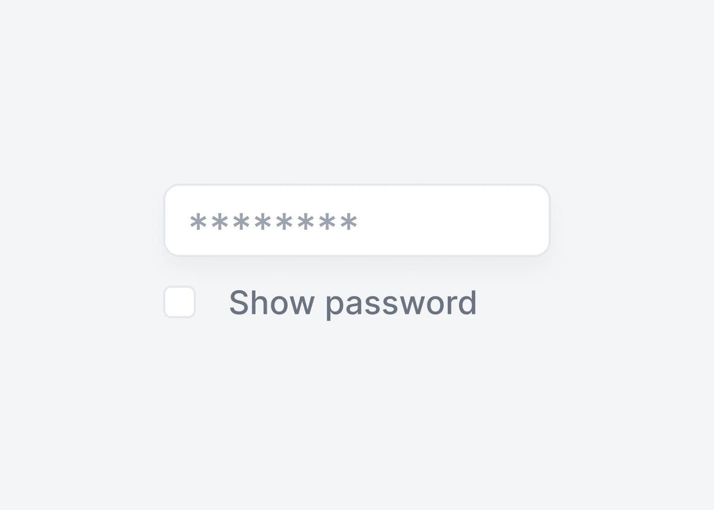 Toggle Password