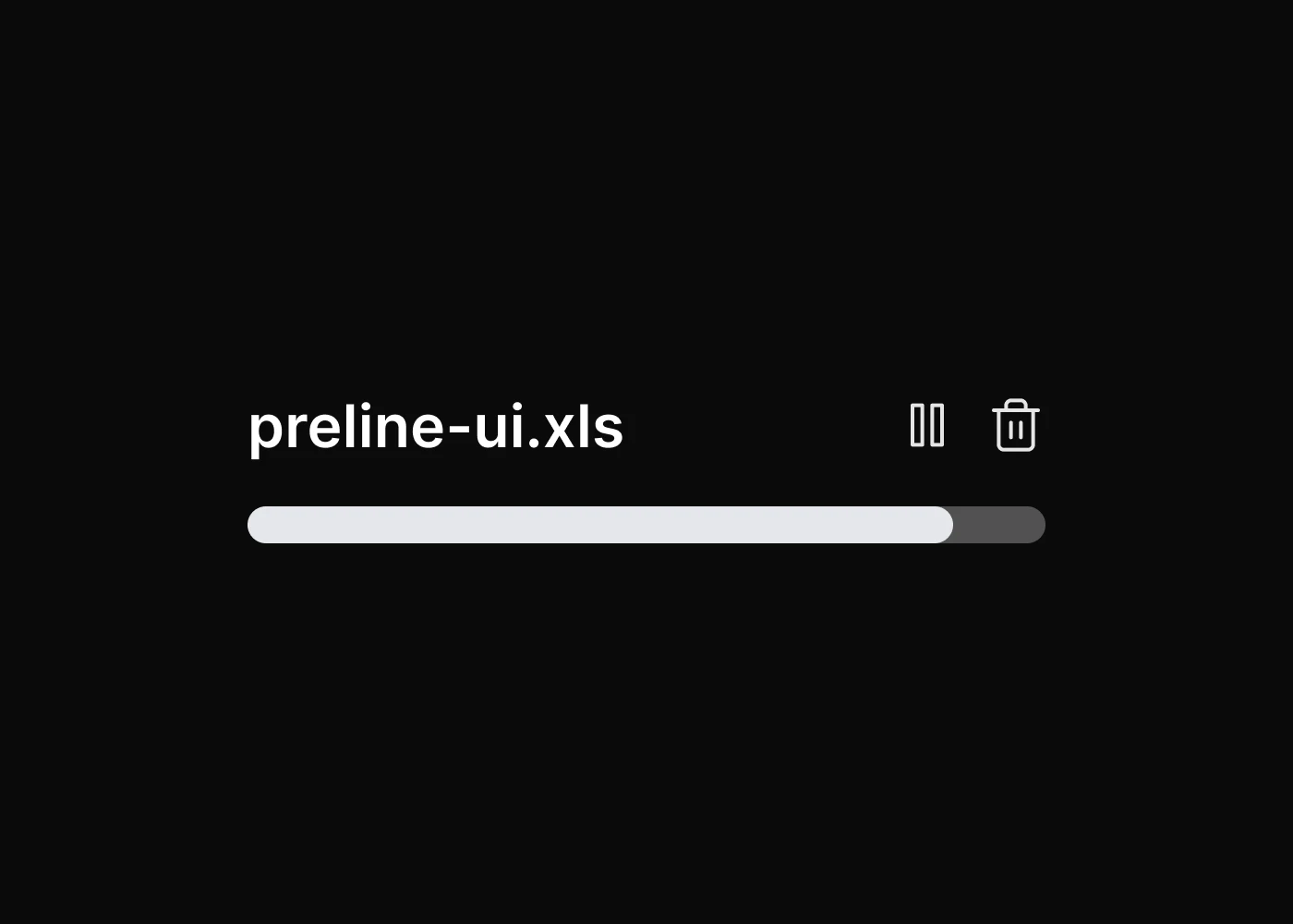 File Uploading Progress Form