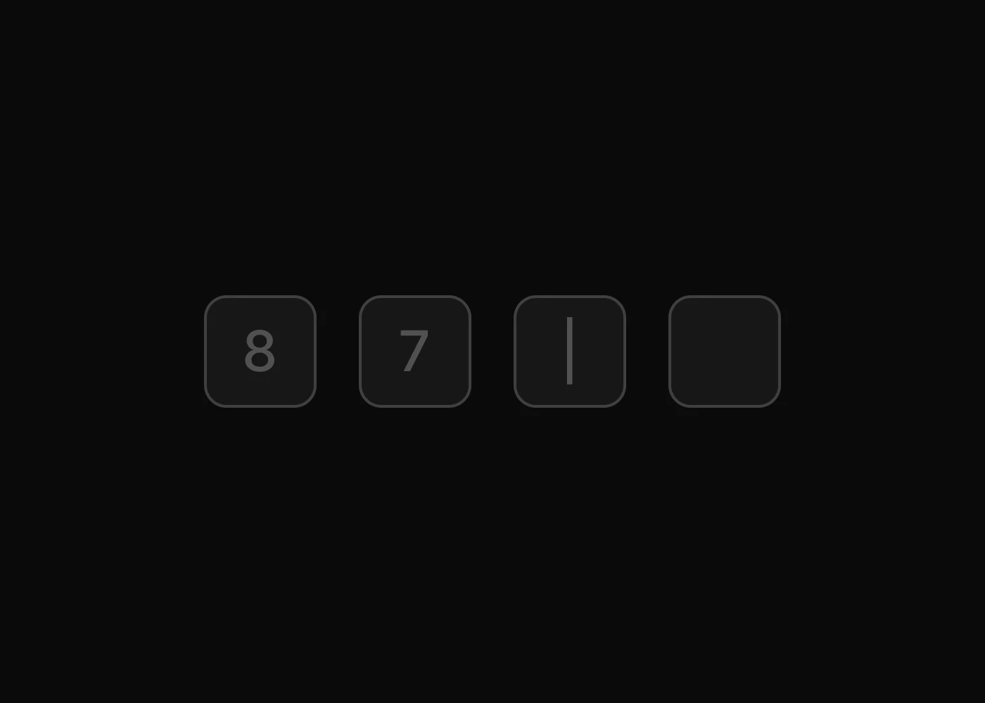 PIN Input