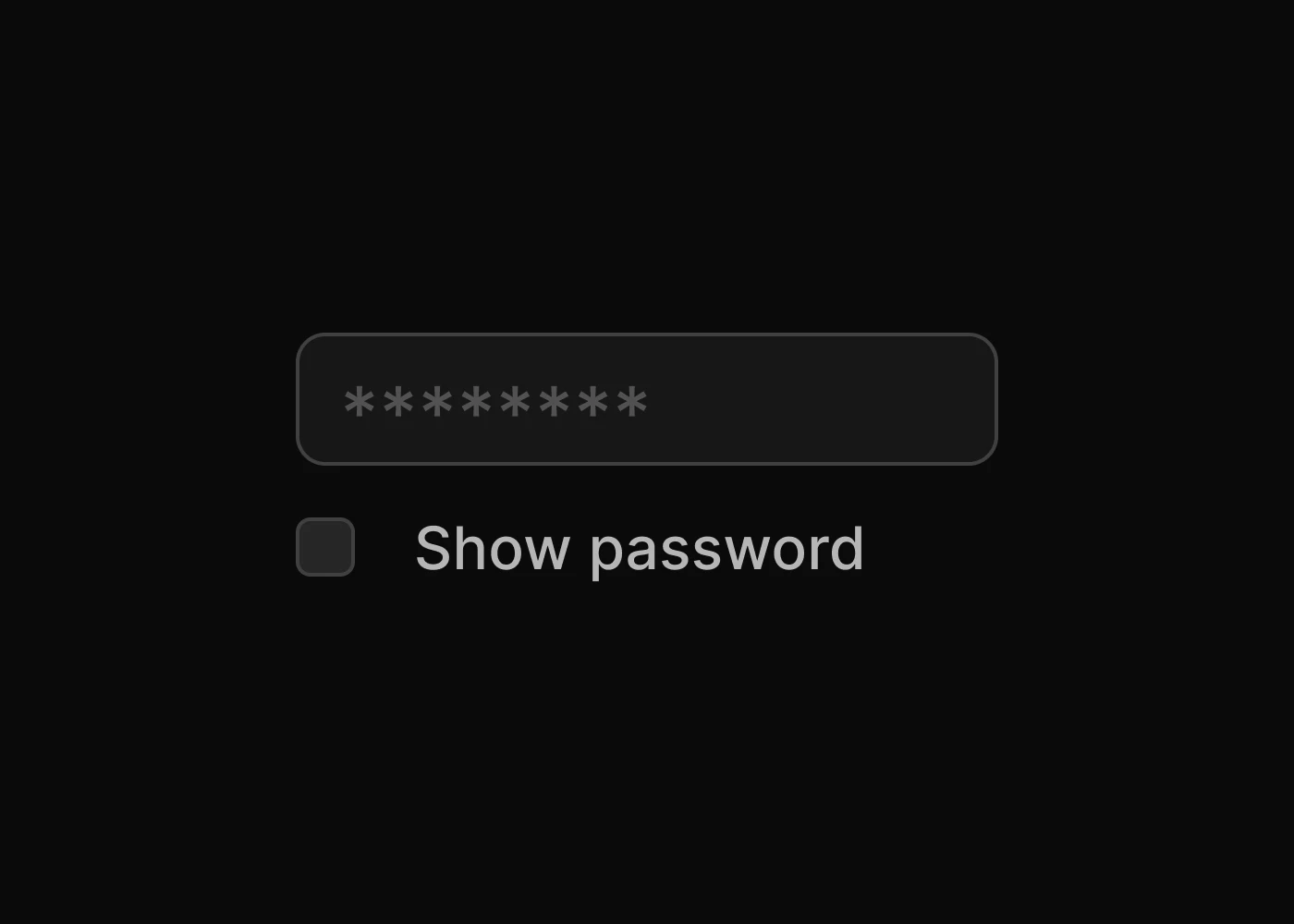 Toggle Password