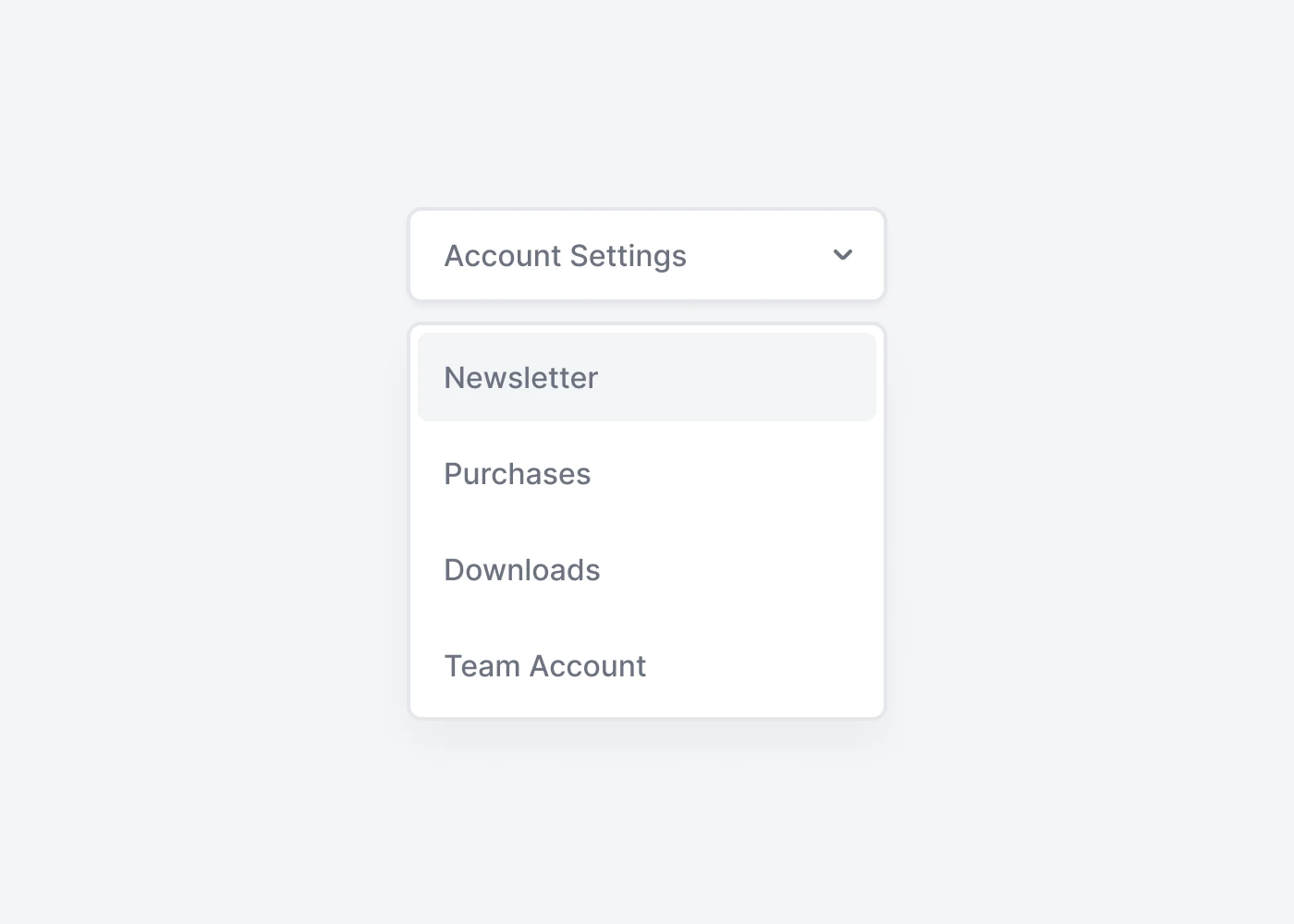 Dropdown