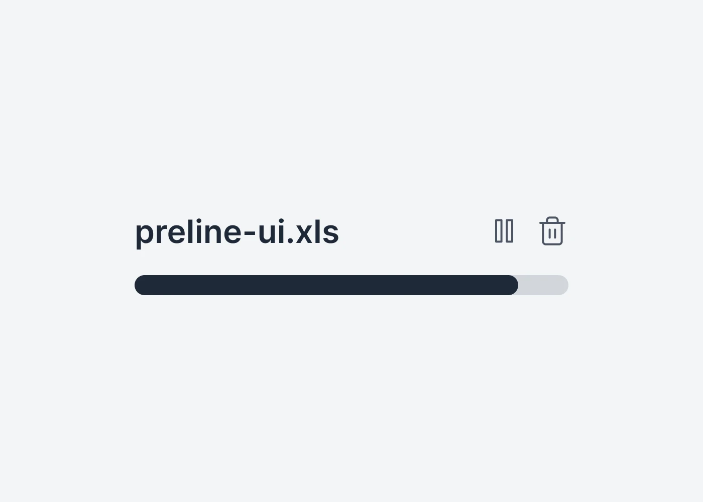 File Uploading Progress Form