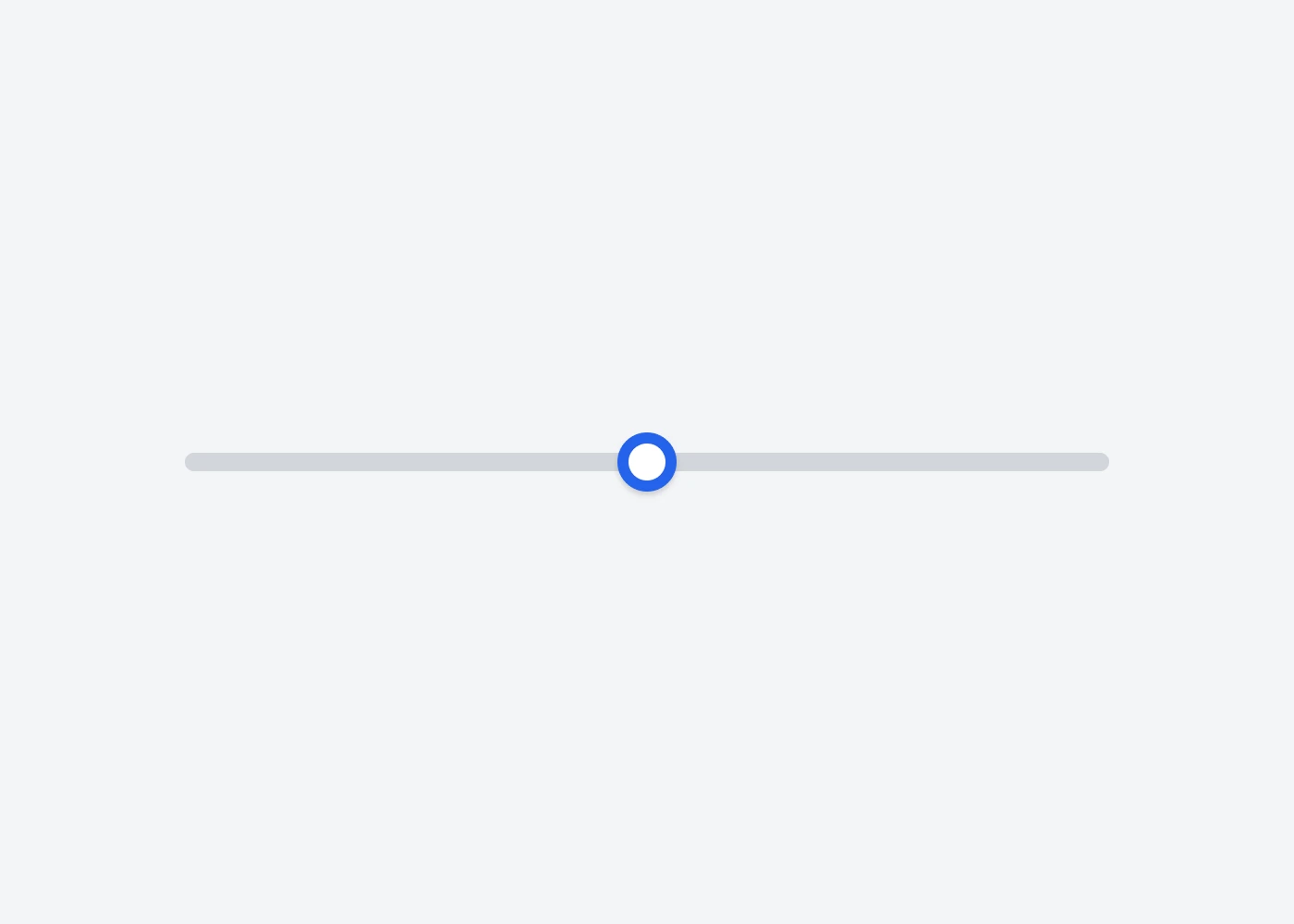 Range Slider