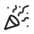 Celebrate icon animation