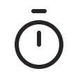Stopwatch icon animation