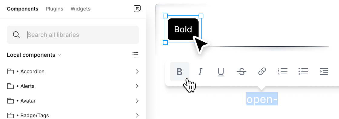 Easily find UI elements