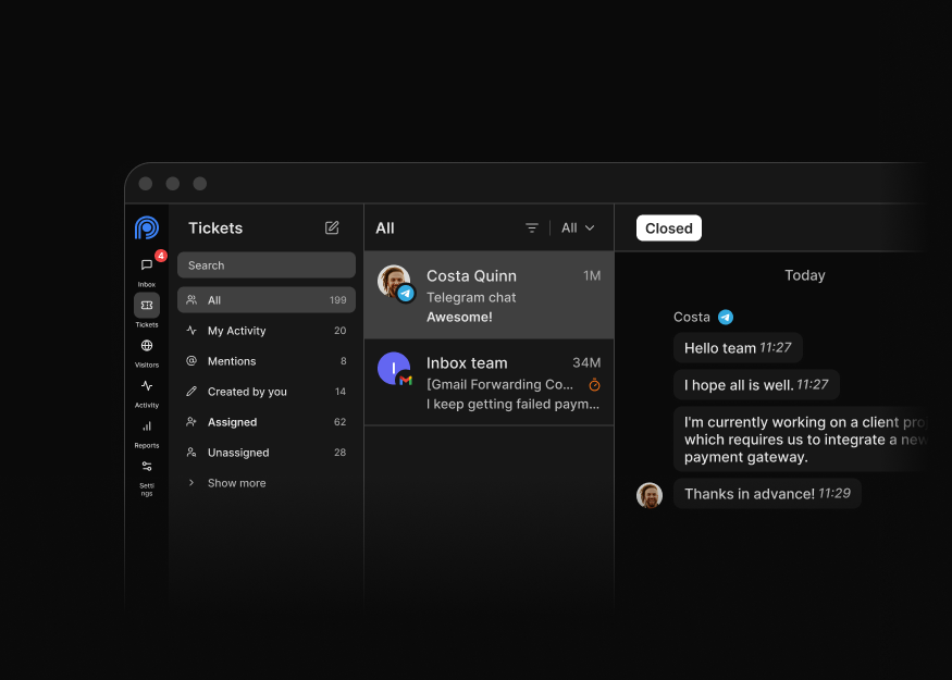 Chat Workspace Layouts