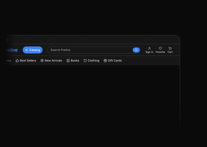 Ecommerce Headers