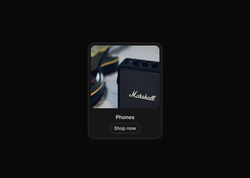 Product Listing Cards
