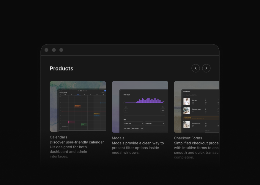 Feature Sections