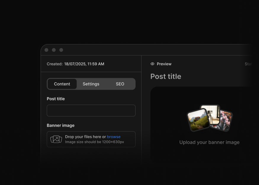 Content Editor Forms