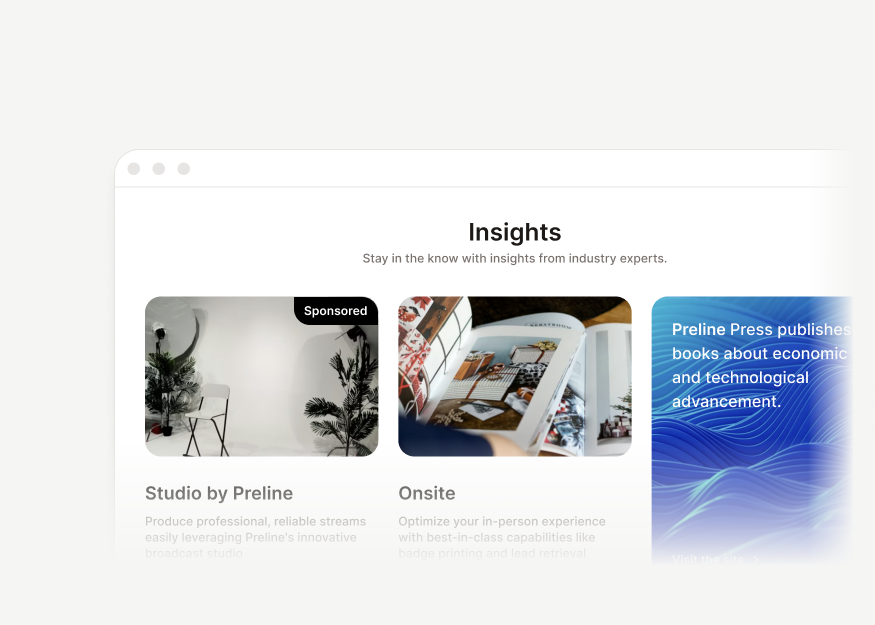 Blog Listing Sections