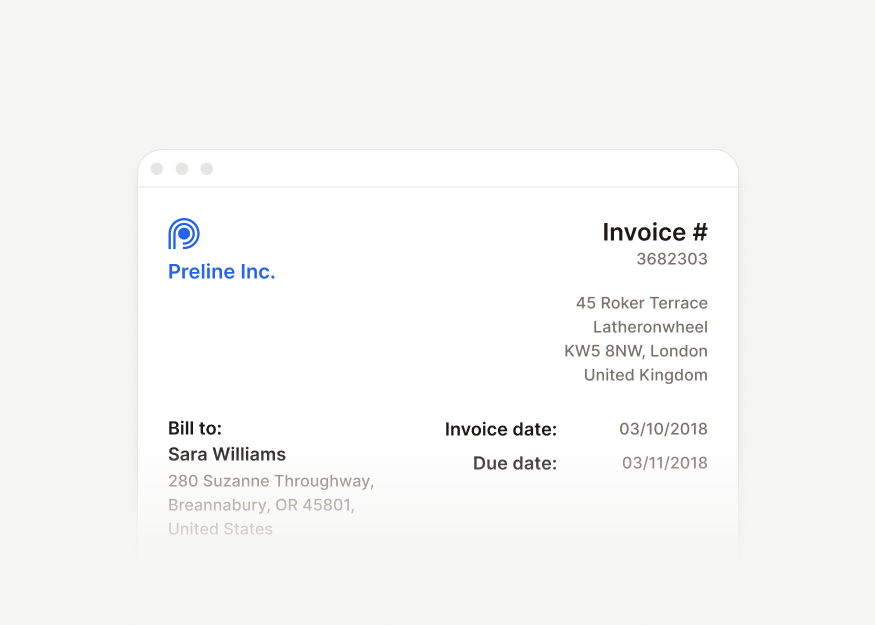 Invoice Layouts
