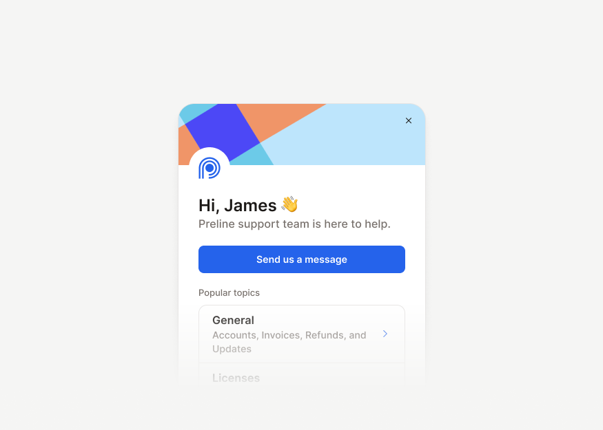 Support Chat Widgets